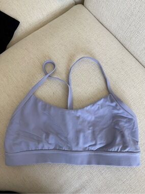 lululemon athletica Light Lavender Strappy Sports Bra